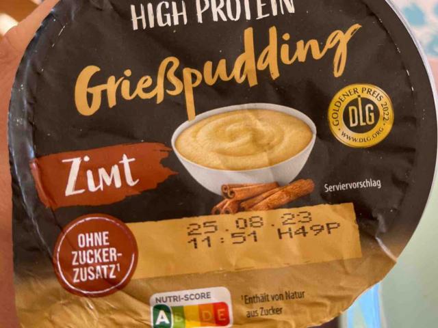 High Protein Grießpudding Zimt von lenawlkn | Hochgeladen von: lenawlkn