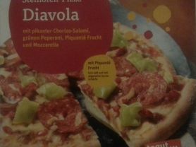 Steinofen-Pizza Diavola, pikant | Hochgeladen von: lucasduelfer