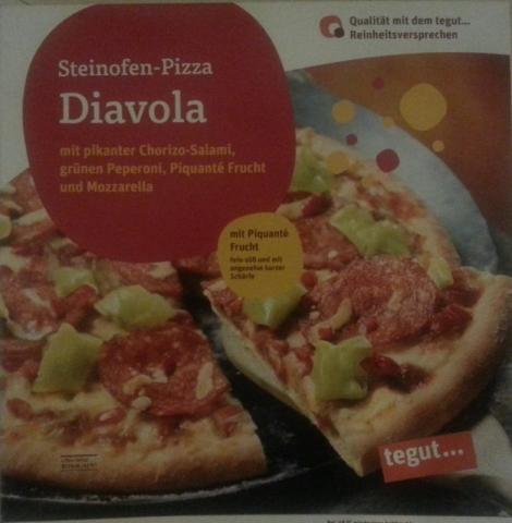 Steinofen-Pizza Diavola, pikant | Hochgeladen von: lucasduelfer