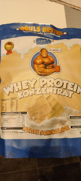 Whey Protein Konzentrat weiße Schokolade von piccolo676833 | Hochgeladen von: piccolo676833