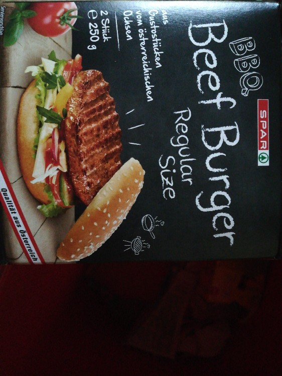 BBQ Beef Burger, Regular Size von black24636 | Hochgeladen von: black24636