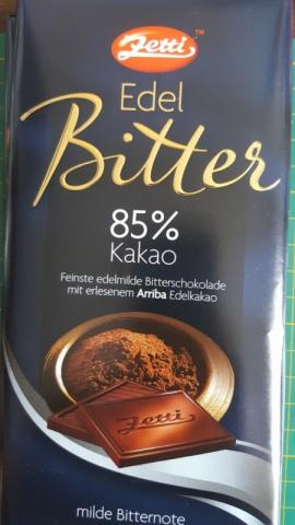 Edelbitter Schokolade 85% Kakao, milde Bitternote | Hochgeladen von: Dreja