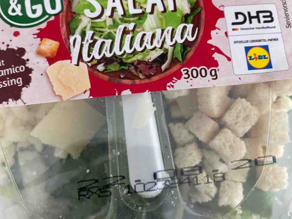 Salat Italiana, mit Balsamico Dressing von LidiP | Hochgeladen von: LidiP