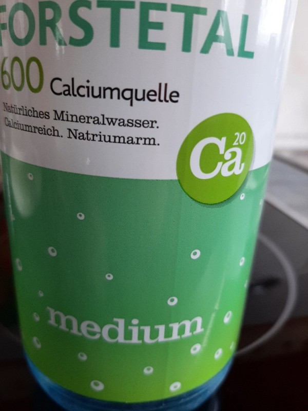FORSTETAL Wasser mit Calcium von covrigei | Hochgeladen von: covrigei