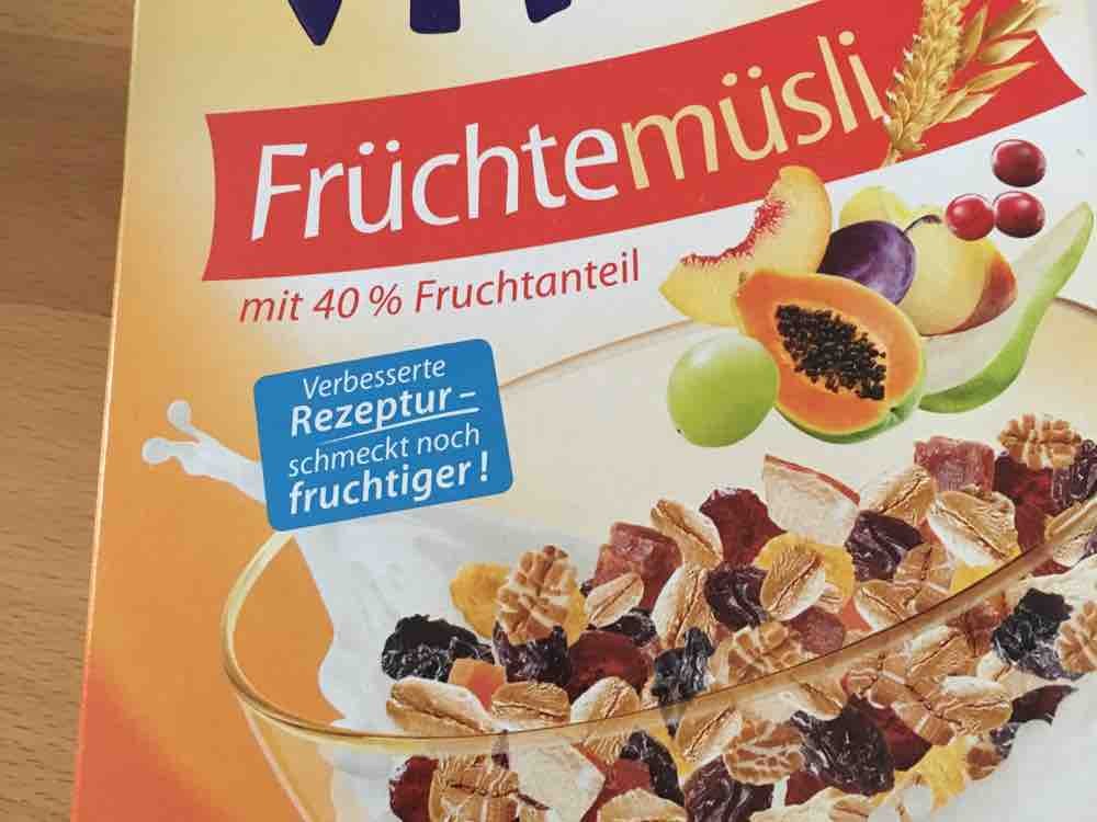 Dr Oetker Vitalis Fruchtemusli Kalorien Neue Produkte Fddb