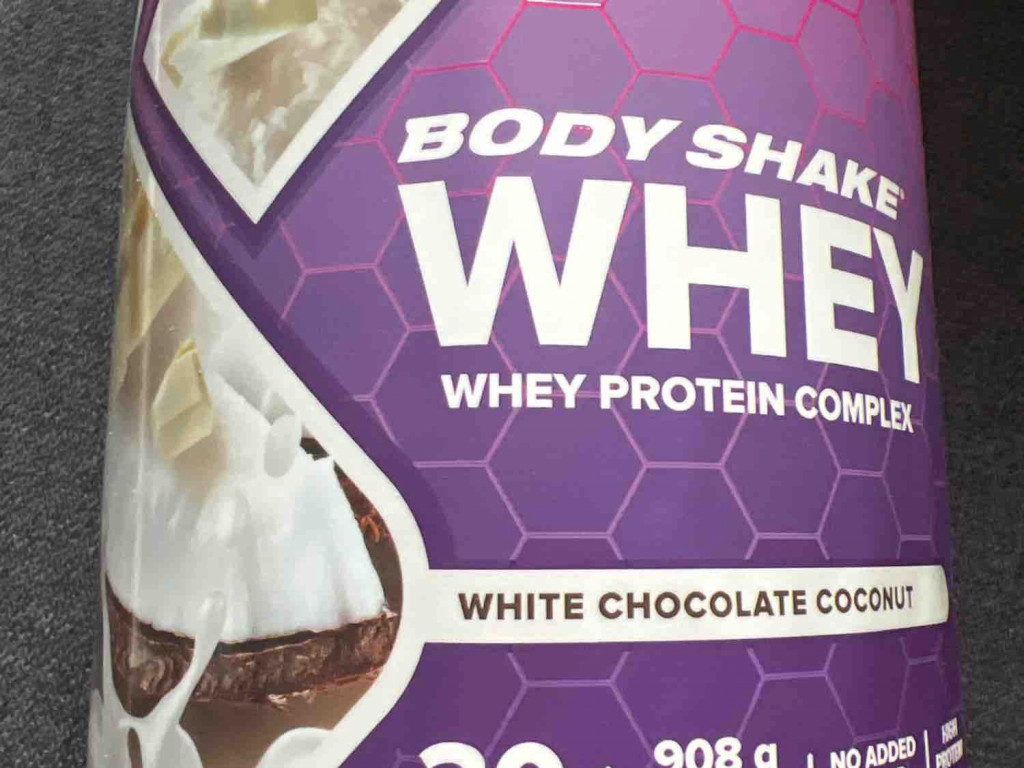 Body Shake Whey Protein Complex, WHITE CHOCOLATE COCONUT von Cri | Hochgeladen von: Cristian15