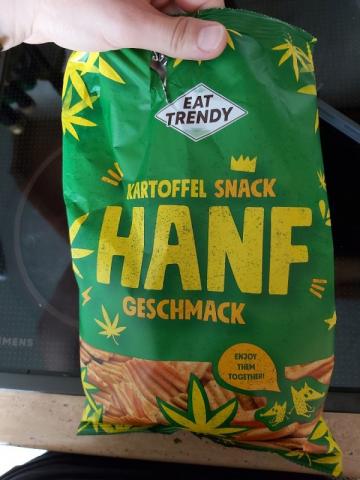 Kartoffel Snack Hanf Geschmack, vegan,  glutenfrei von MJ95 | Hochgeladen von: MJ95