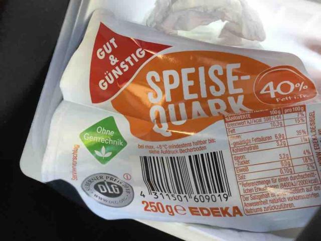 Speise Quark , 40 tt  von daniel2018 | Hochgeladen von: daniel2018