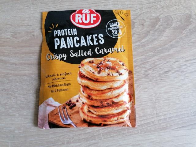 Protein Pancakes Crispy Salted Caramel, Mit Milch 1.5% Fett von  | Hochgeladen von: Nofri78