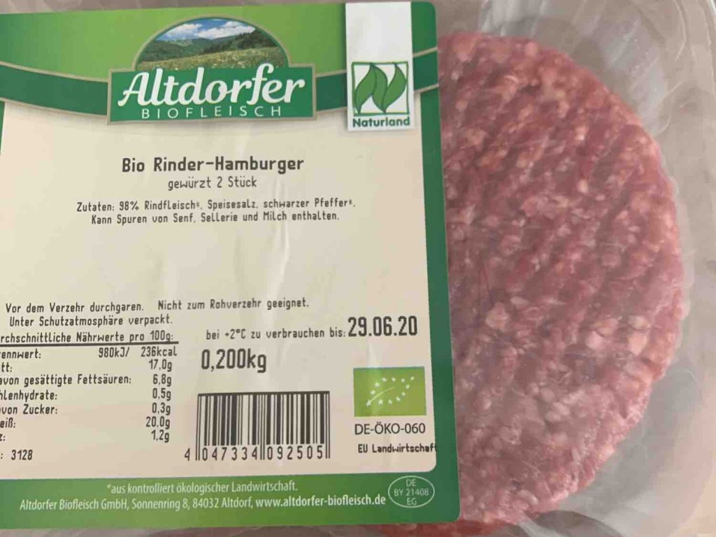 Bio Rinder-Hamburger von sebbil | Hochgeladen von: sebbil