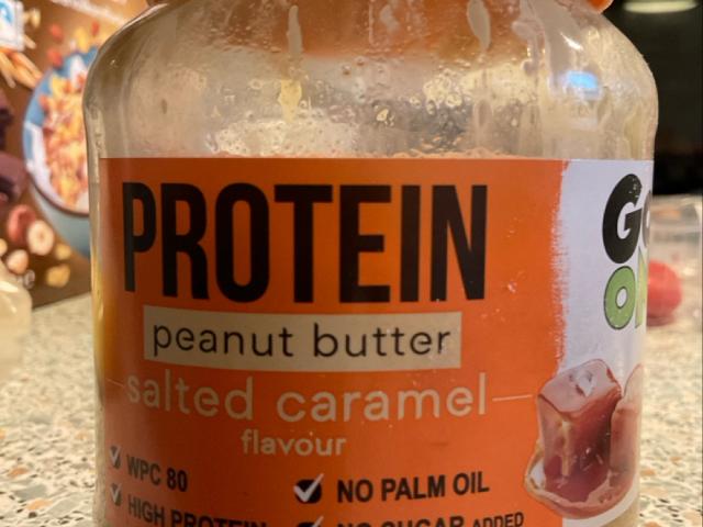 Go on protein peanut butter, salted caramel flavour von Finnleyy | Hochgeladen von: Finnleyy