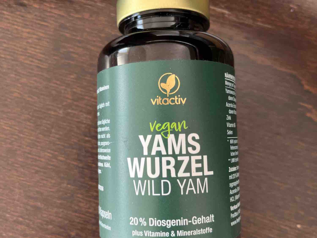 vegan Yamswurzel wild yam, Kapseln mit 20% Diosgenin-Gehalt von  | Hochgeladen von: TaHam