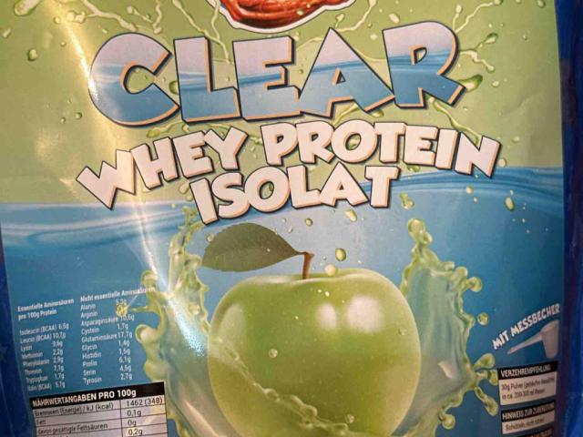 Clear whey isolat protein (Grüner Apfel) von User15816940 | Hochgeladen von: User15816940