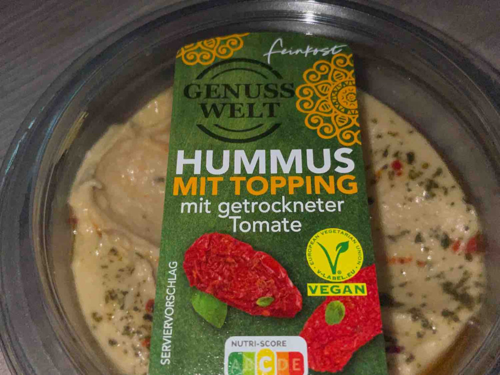 Hummus mit Topping, mit getrockneter Tomate von Stonerrocklady | Hochgeladen von: Stonerrocklady