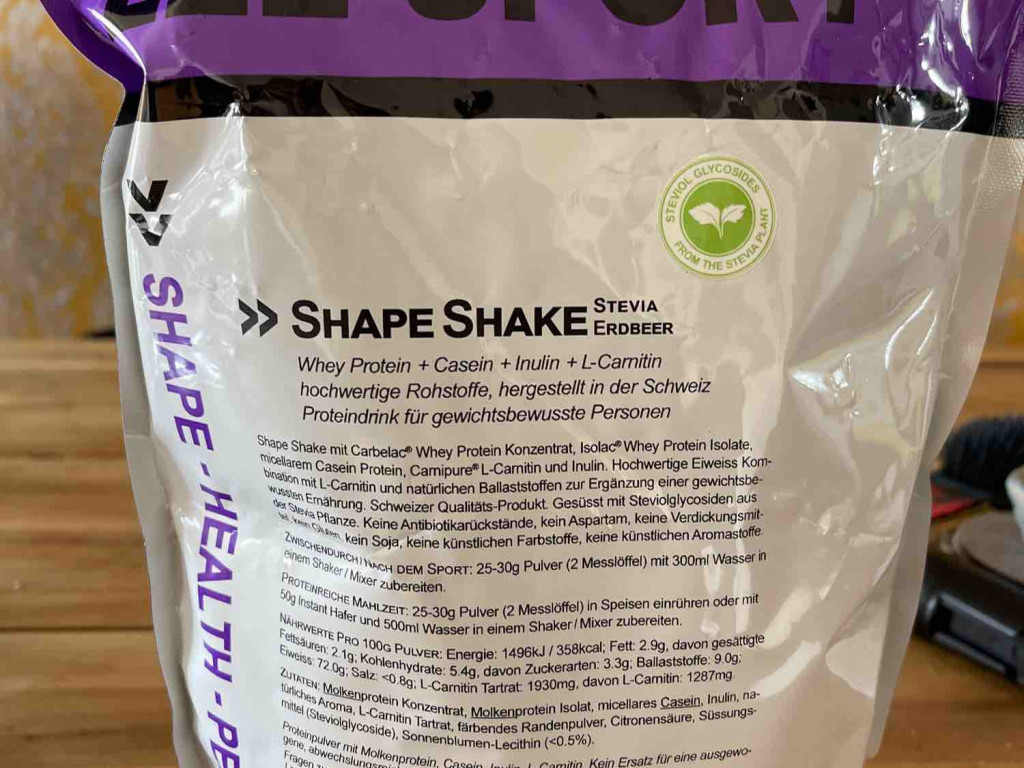 Shape Shake, Stevia Erdbeer von marghi | Hochgeladen von: marghi