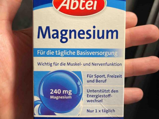 Magnesium Kapseln von maxisfr | Hochgeladen von: maxisfr
