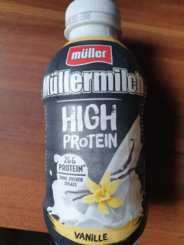 Müllermilch High Protein Vanille, ohne Zuckerzusatz von TheoEGJ | Hochgeladen von: TheoEGJ