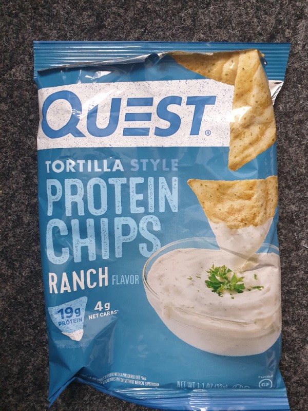 Tortilla Protein Chips, Ranch Flavour von Joggingbaer | Hochgeladen von: Joggingbaer