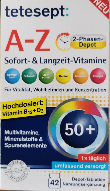A-Z Sofort- & Langzeit-Vitamine von ralfgaebler158 | Hochgeladen von: ralfgaebler158
