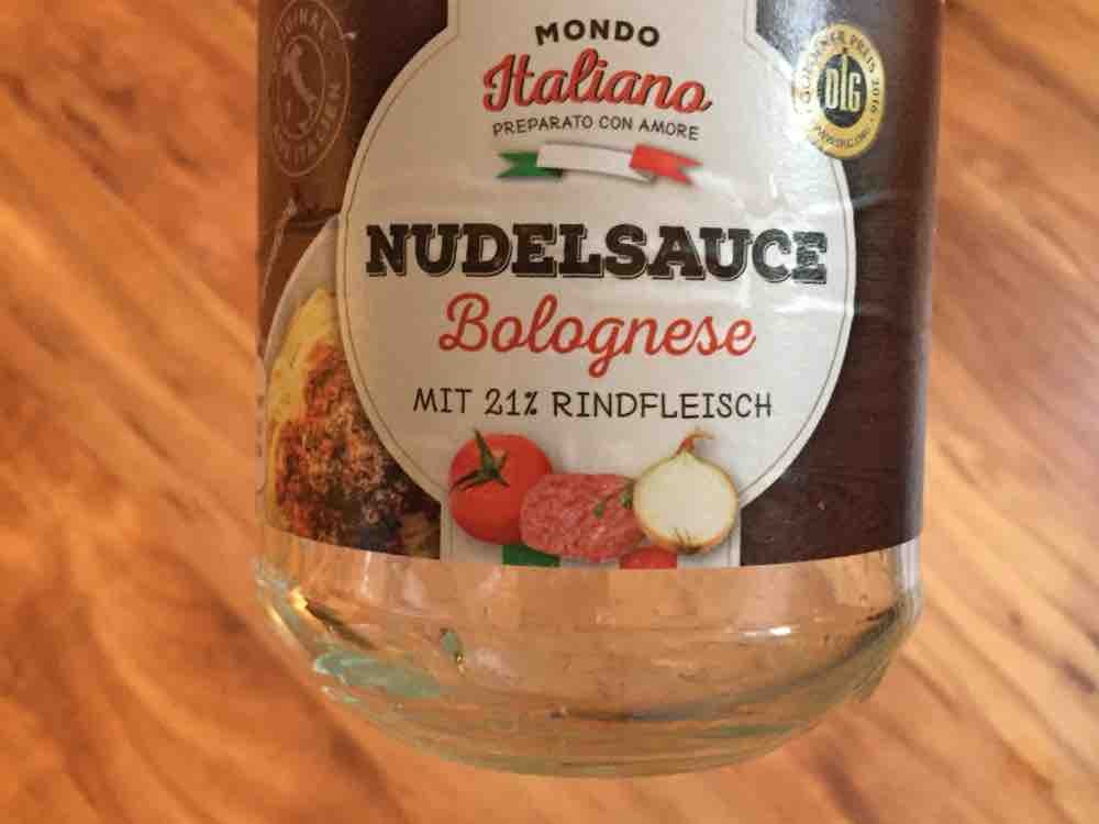 Nudelsauce Bolognese, mit 21% Rindfleisch von Lucia6676 | Hochgeladen von: Lucia6676