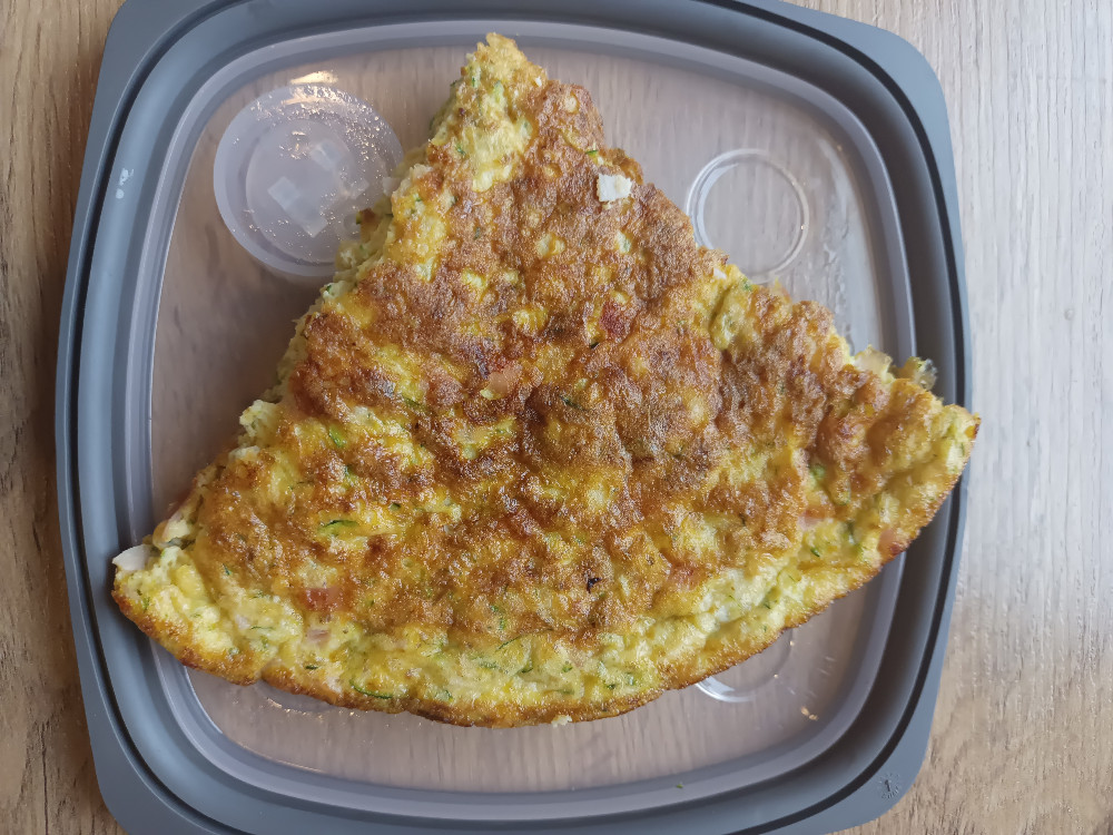 Omelette XXL, 7 Eier (M), 120g Schinken, 30g Bergkäse, Zucchin v | Hochgeladen von: fabwil