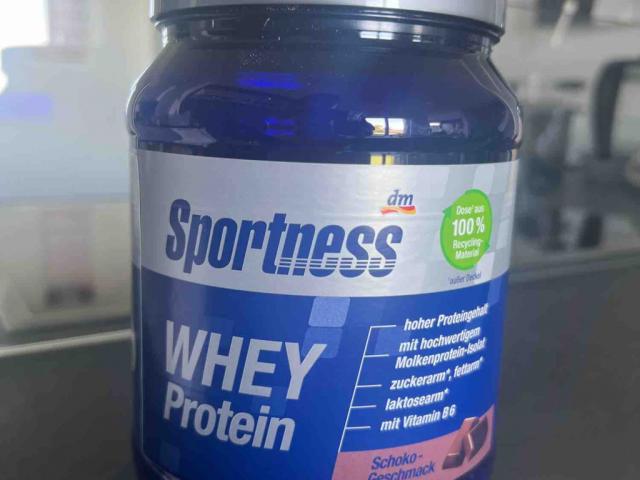 Sportness Whey Protein, Schoko von lenaastrl | Hochgeladen von: lenaastrl