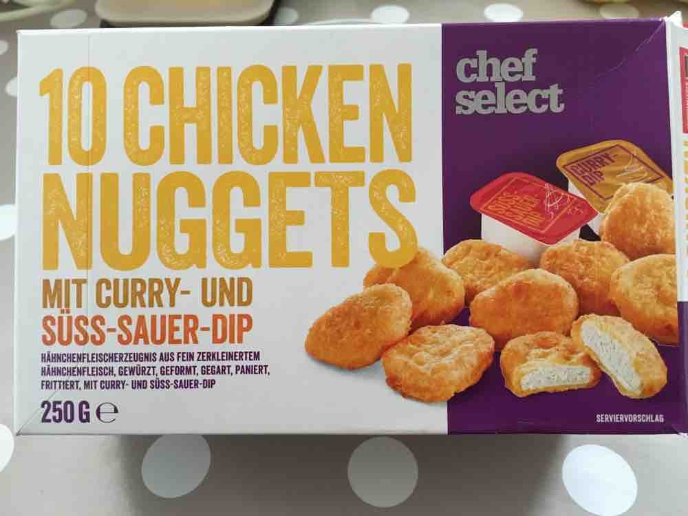 chef select 10 chicken nuggets, mit Curry- und Süß-Sauer-Dip von | Hochgeladen von: chewbaccabaendi839