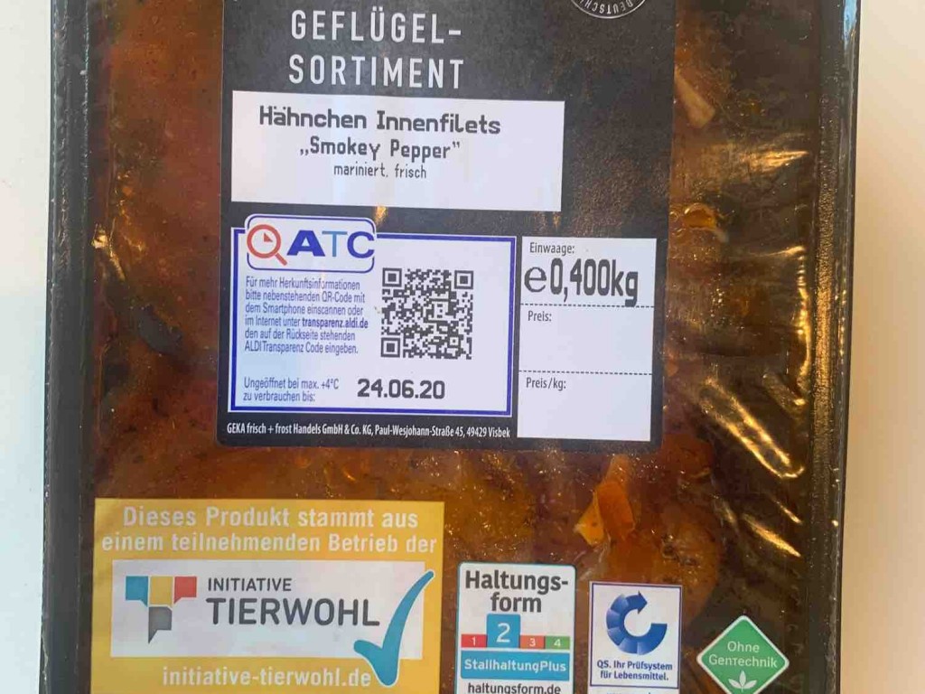 Hähnchen Innenfilets ,,Smokey Pepper" von Stephan17 | Hochgeladen von: Stephan17