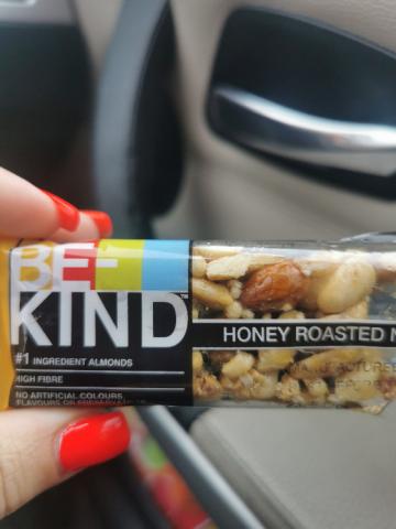 Bekind bar, honey roasted nuts and sea salt by alinaopris | Uploaded by: alinaopris