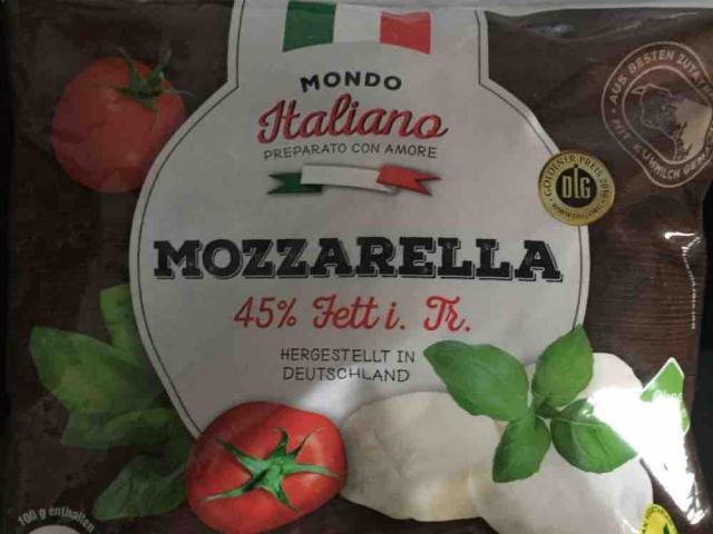 Mozzarella Mondo Italiano, 45% Fett i. Tr. von ChrisXP13 | Hochgeladen von: ChrisXP13