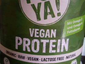 Vegan Protein Hanf, Pur Ya, Roh, Laktose frei, natürlich | Hochgeladen von: Wohlfühlen390