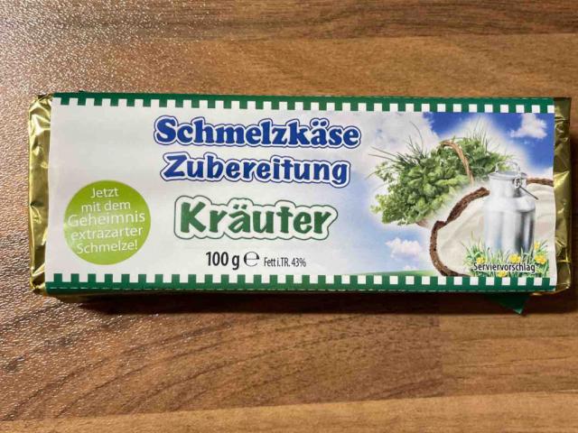 Schmelzkäse Zubereitung, Kräuter von JulienTh | Hochgeladen von: JulienTh