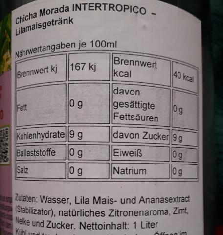 Chicha Morada, Softdrink | Hochgeladen von: Enomis62