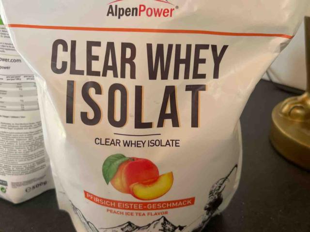 clear whey isolat   Pfirsich Eistee by marcsimmer | Hochgeladen von: marcsimmer