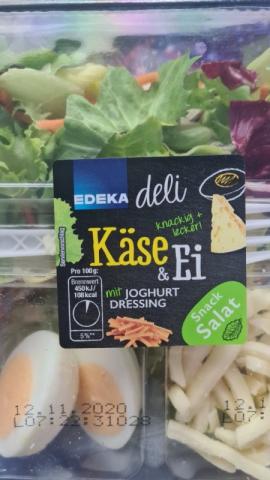 Snack Salat, Käse & Ei mit Joghurt Dressing von Nekomamushi99 | Hochgeladen von: Nekomamushi99