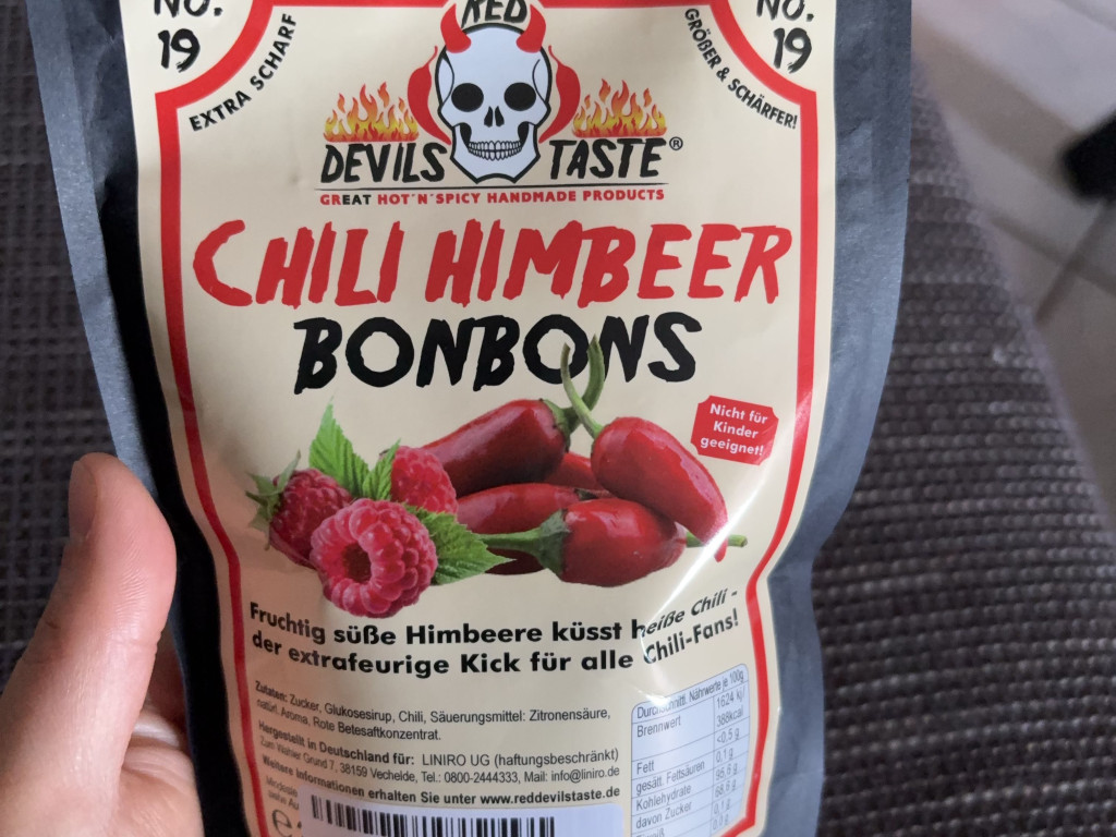 Chili Himbeer Bonbons, Extra scharf von maria73892 | Hochgeladen von: maria73892 Chili Himbeer Bonbons, Extra scharf von maria73892 | Hochgeladen von: maria73892