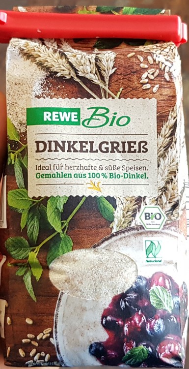 Dinkelgrieß, Gemahlen aus 100% Bio-Dinkel (ungekocht) von Phoeni | Hochgeladen von: Phoenix121078
