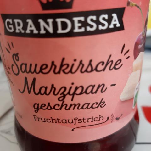 Sauerkirsche Marzipangeschmack Fruchtaufstrich, Grandessa von Qu | Hochgeladen von: Querkopf