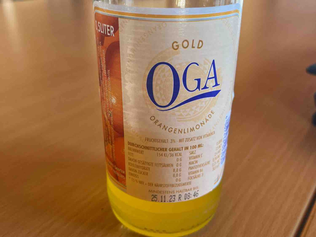 OGA Gold Orangenlimonade von Alenbo | Hochgeladen von: Alenbo