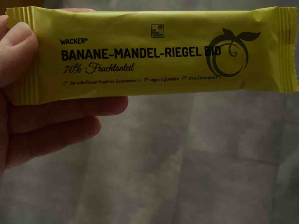 Banane Mandelriegel Bio von Saharamara | Hochgeladen von: Saharamara