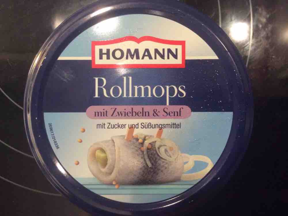Rollmops Homan, mit Senf und  Zwiebel von KarFe | Hochgeladen von: KarFe