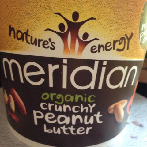 Meridian Organic Crunchy Peanut Butter, Bio Erdnuss Butter | Hochgeladen von: Alice.