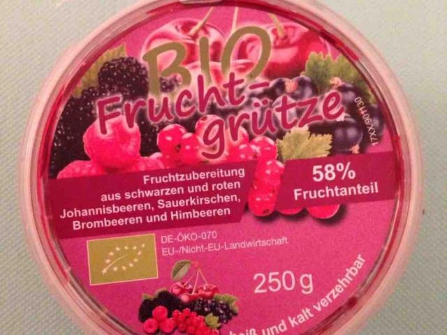 Bio Fruchtgrtze, Johannisbeeren, Sauerkirschen, Brombeeren, Himb | Hochgeladen von: Lucindra