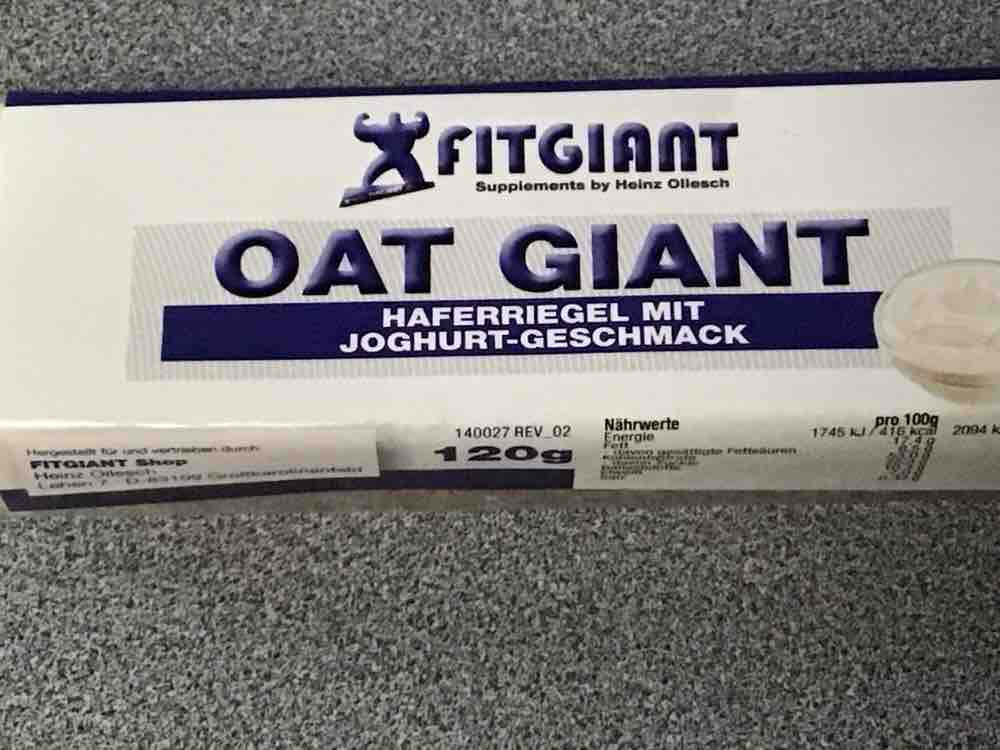 Oat Giant, Haferriegel mit Joghurt Geschmack von Grauer | Hochgeladen von: Grauer