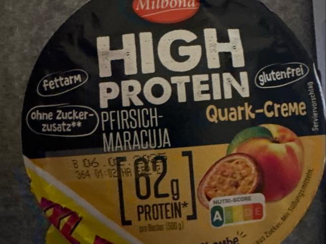 High Protein Pfirsich-Maracuja Quark Creme by David30 | Uploaded by: David30