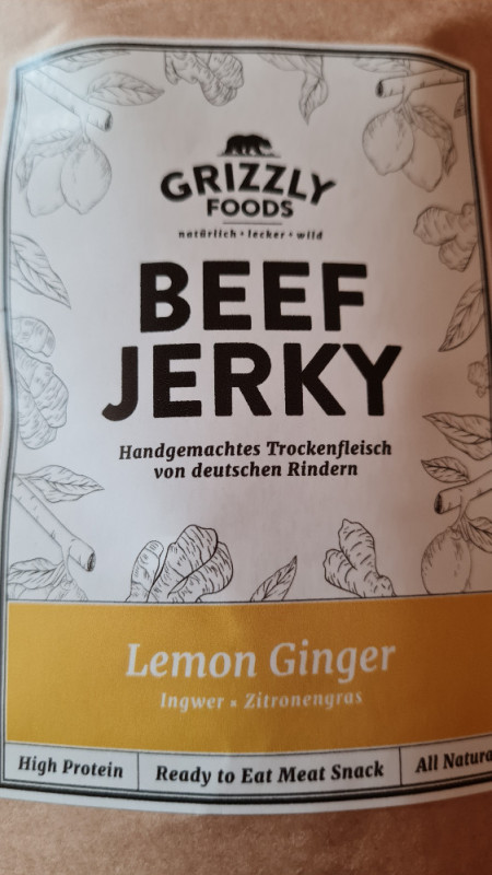 Beef Jerky, Lemon Ginger von cologne65129 | Hochgeladen von: cologne65129