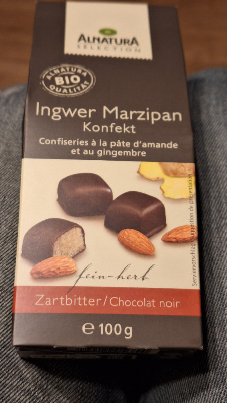 Ingwer Marzipan Konfekt, zartbitter by EnKay | Hochgeladen von: EnKay