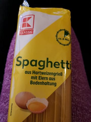 K Classic Spaghetti, aus Hartweizengrieß mit Eiern aus Bodenhalt | Hochgeladen von: jessicaterrorzic742