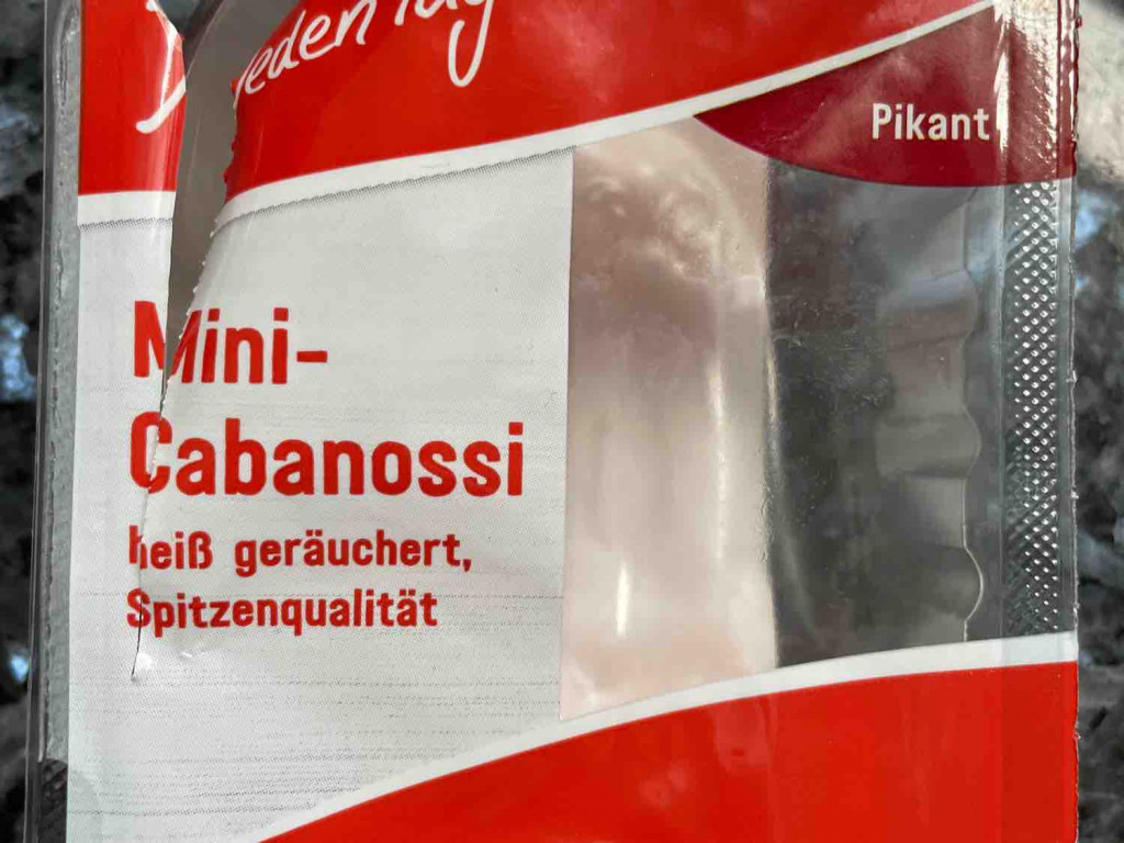 Jeden Tag Mini - Cabanossi pikant von janlubatschowski | Hochgeladen von: janlubatschowski