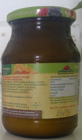 Bio-Joghurt mit Früchten, Sanddorn-Orange | Hochgeladen von: bigmignon